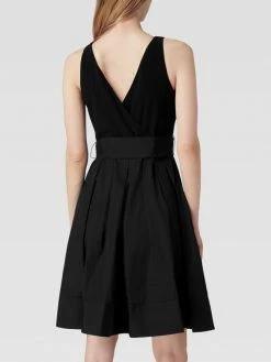 Lauren Ralph Lauren Knielanges Cocktailkleid Mit Taillengürtel Modell 'YURI' - Schwarz -Mascara Shop ad34mhq96lal6gqj8l530gq1ah4lae9l8krjciif8t638laj71234hqg6h94eda36t232kq864q52kqa84o64pj4cphjae1jccsjce1k6hgj4e1j74sj8o9h68r30d1g64s62c0