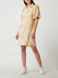 Moves Blusenkleid Aus Viskose Modell 'Jinna' - Dunkelgelb