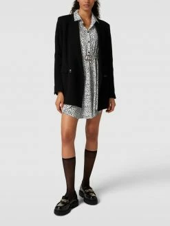 Apricot Kleid Mit Allover-Muster - Ecru