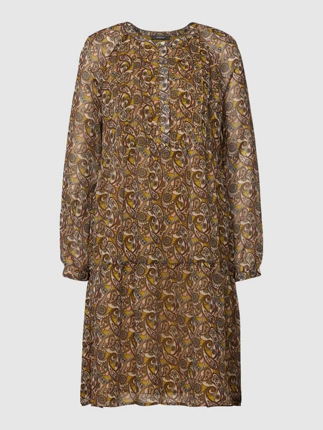 Montego Blusenkleid Mit Allover-Muster Modell 'Paisley' - Grün 2 Montego Blusenkleid Mit Allover-Muster Modell 'Paisley' - Grün – Bild 2