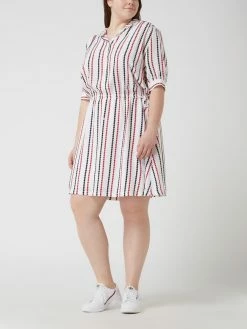 Tommy Hilfiger Curve PLUS SIZE Kleid Aus Viskose - Rot